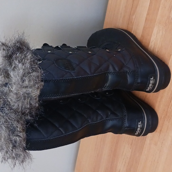 Sorel Tofino Waterproof Black Snow Boots Size 7.5 NIB - Picture 7 of 16